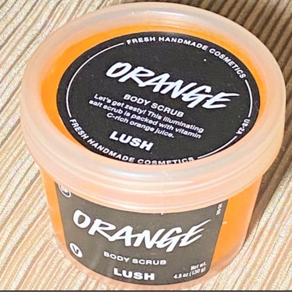 Lush Orange Body Scrub 4.5oz